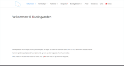 Desktop Screenshot of munksgaarden.dk