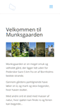Mobile Screenshot of munksgaarden.dk